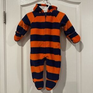 Old Navy Baby Boy Hooded Jumpsuit